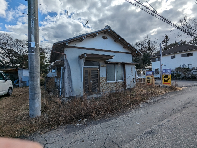 富士宮市宮原売土地　古小屋付