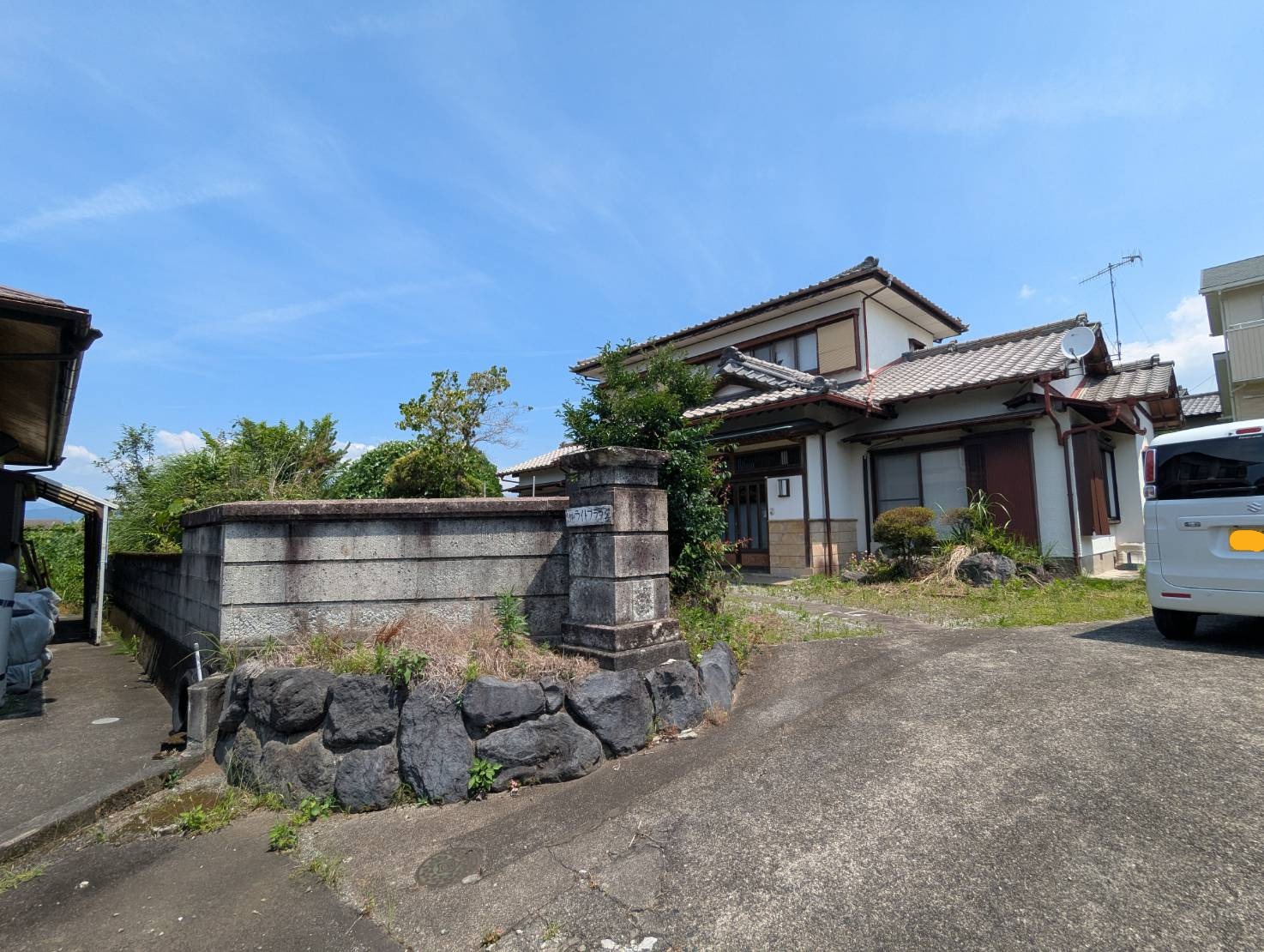 富士宮市小泉古家付き売土地