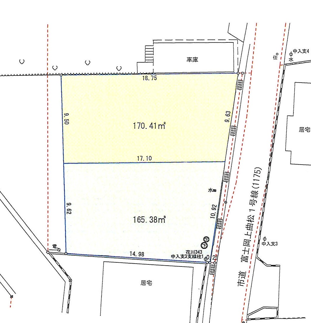 富士市富士岡分譲地2区画-2号地