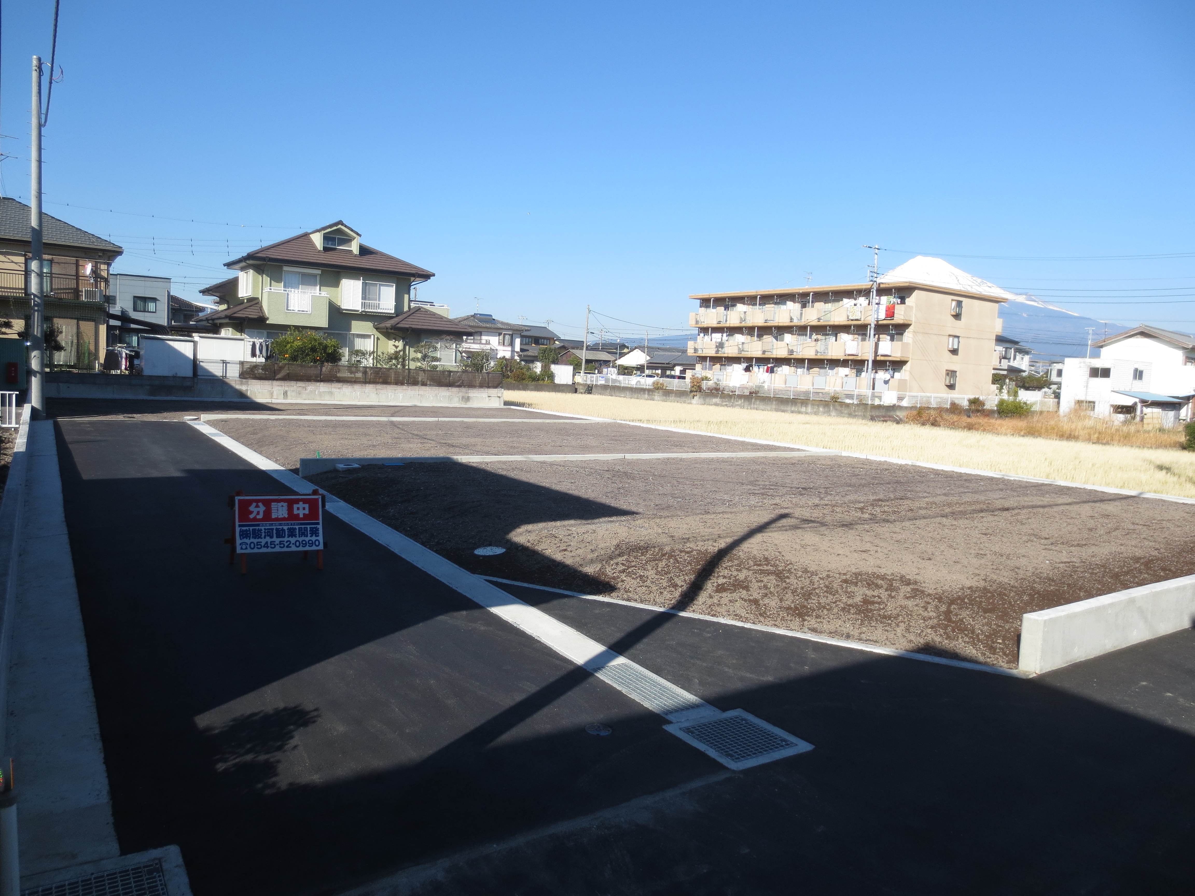 富士市宮下分譲地　全3区画≪宮下神社北≫