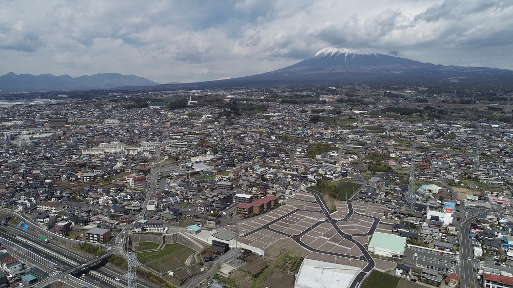 プライムスクエア富士今泉全76区画 プライムスクエア富士今泉　富士山を臨む全景