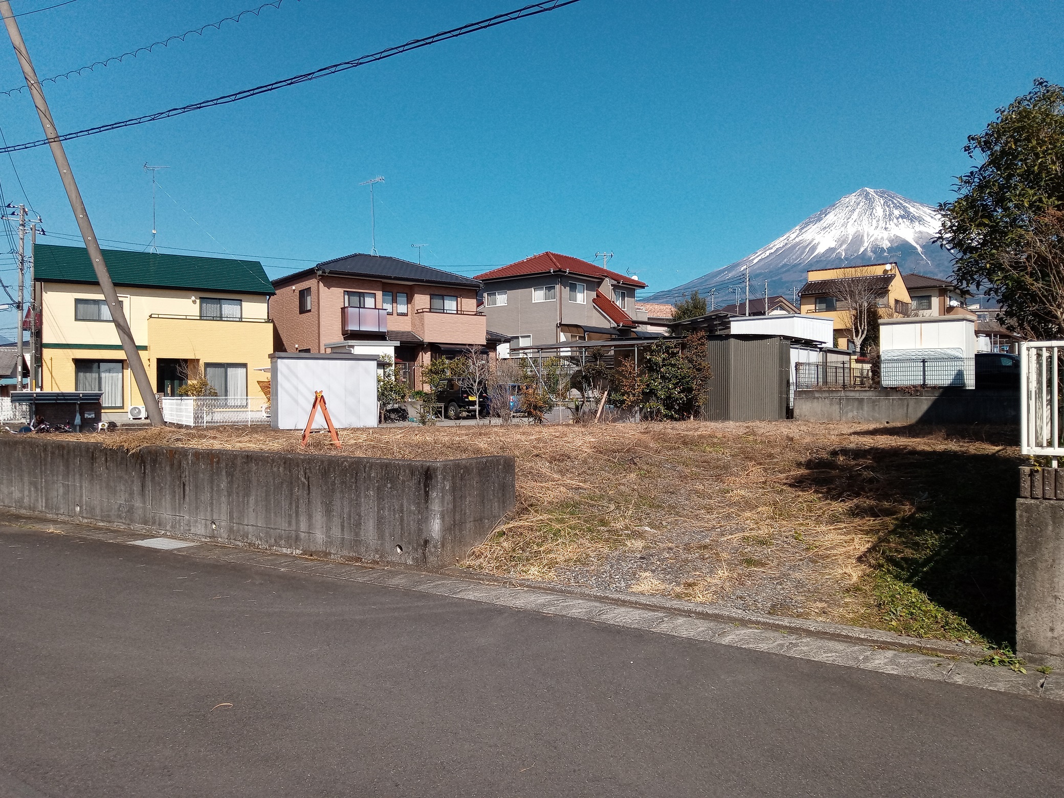 富士宮市万野原新田売り土地