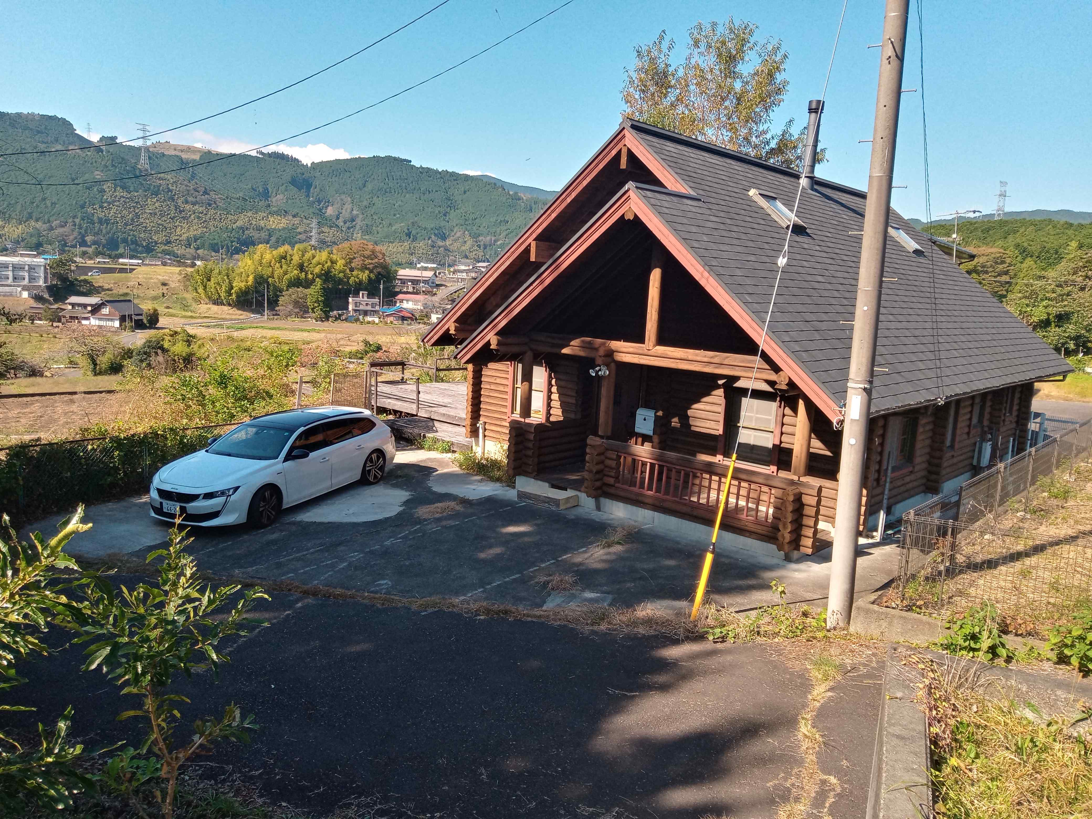 富士宮市西山ログハウス