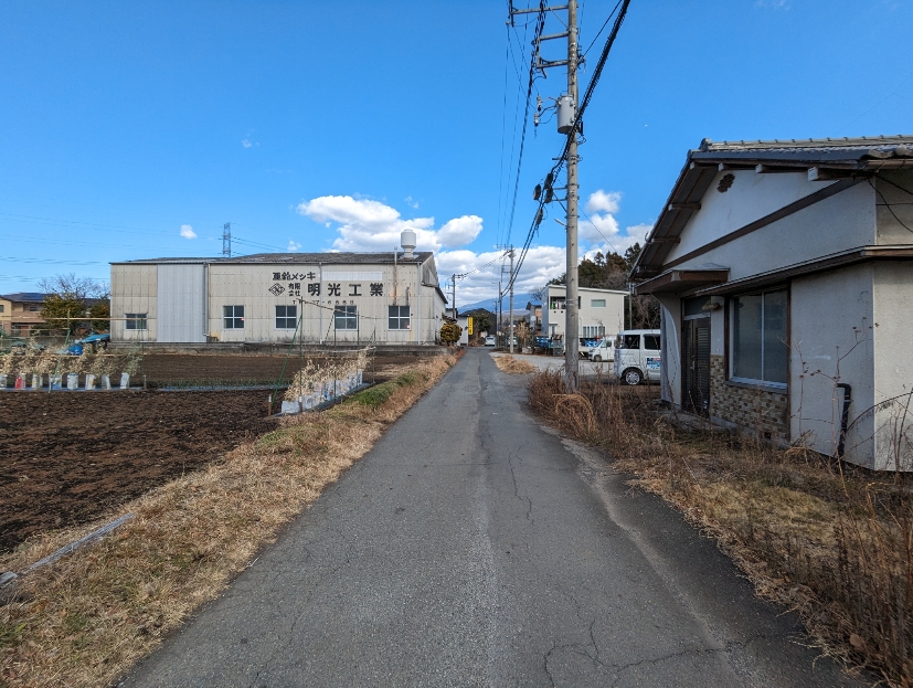 富士宮市宮原売土地　古小屋付