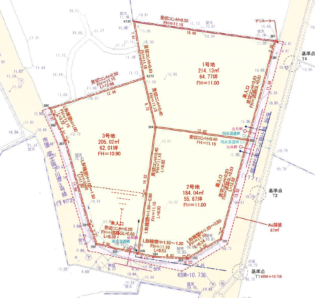 プライムスクエア富士富士岡第4期分譲地3区画
