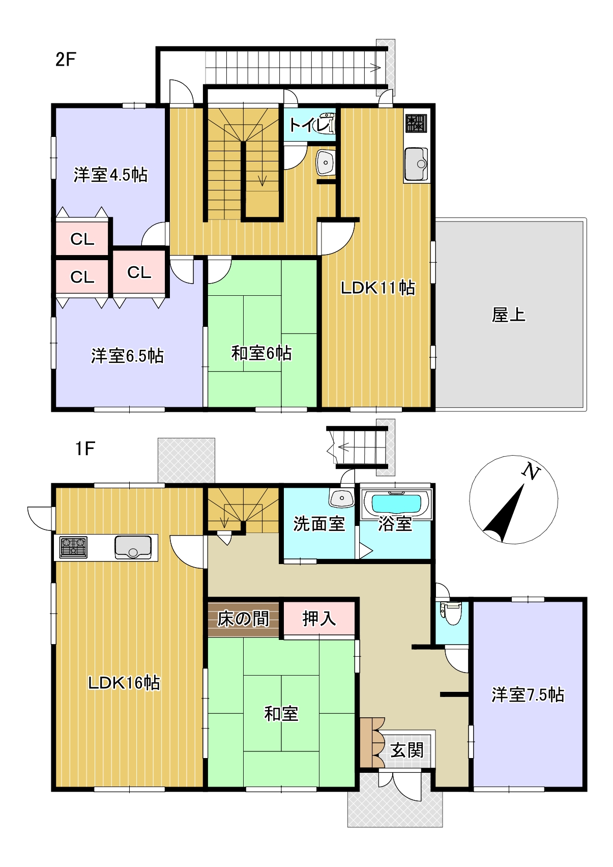 富士宮市神田川町二世帯住宅
