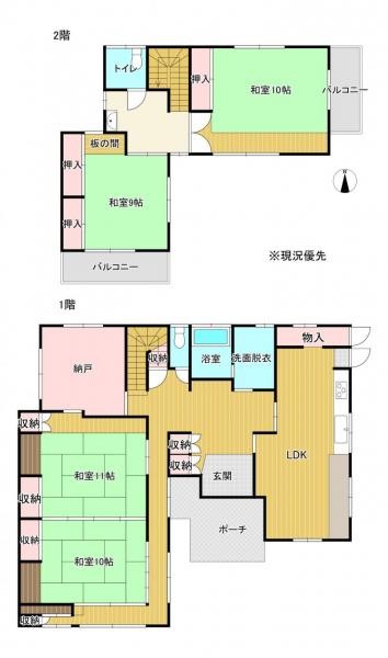 大野新田中古物件