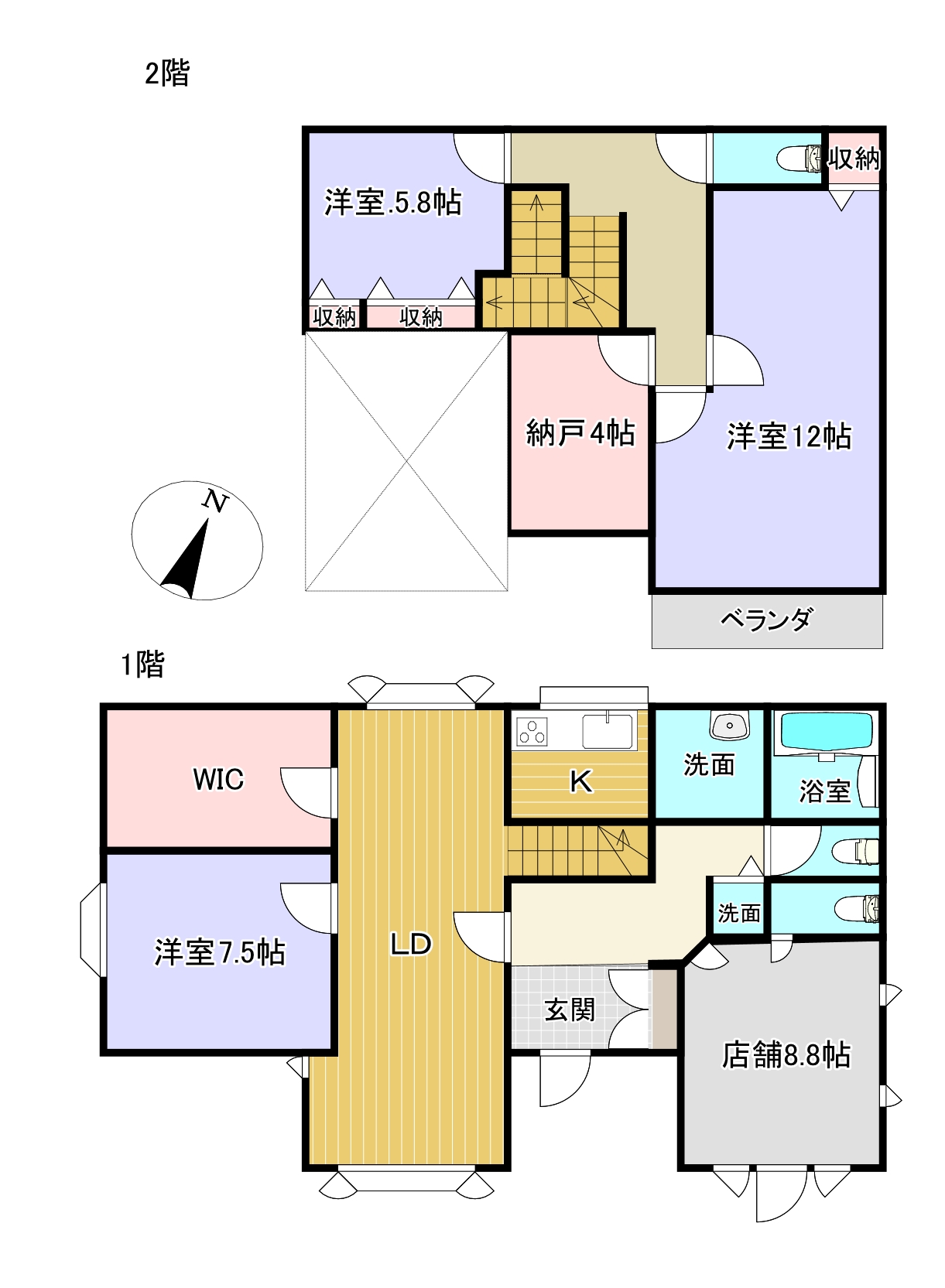 富士宮市万野原新田中古住宅
