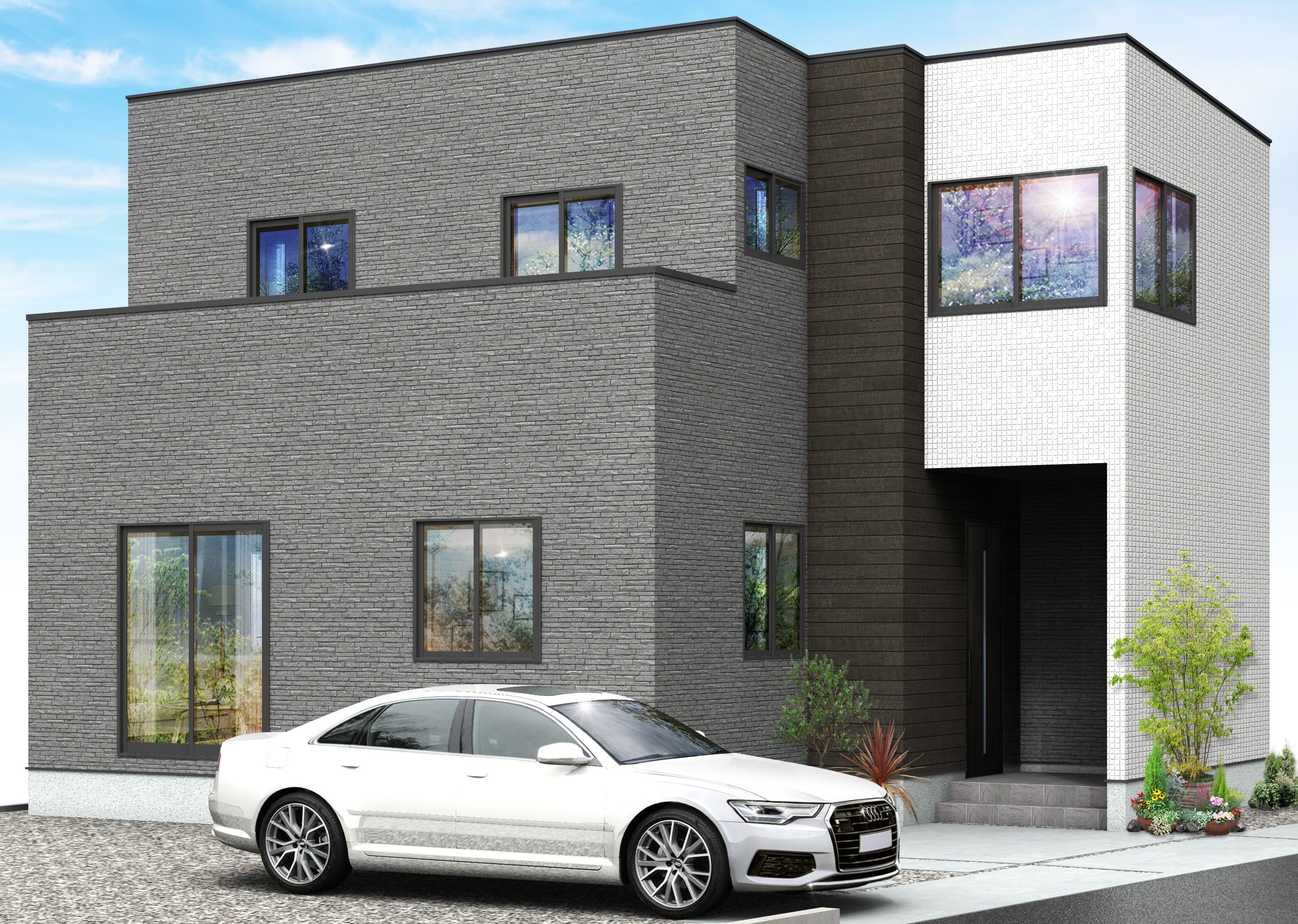 富士岡新築分譲3棟