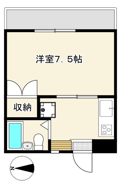 フジシティコーポ402号室