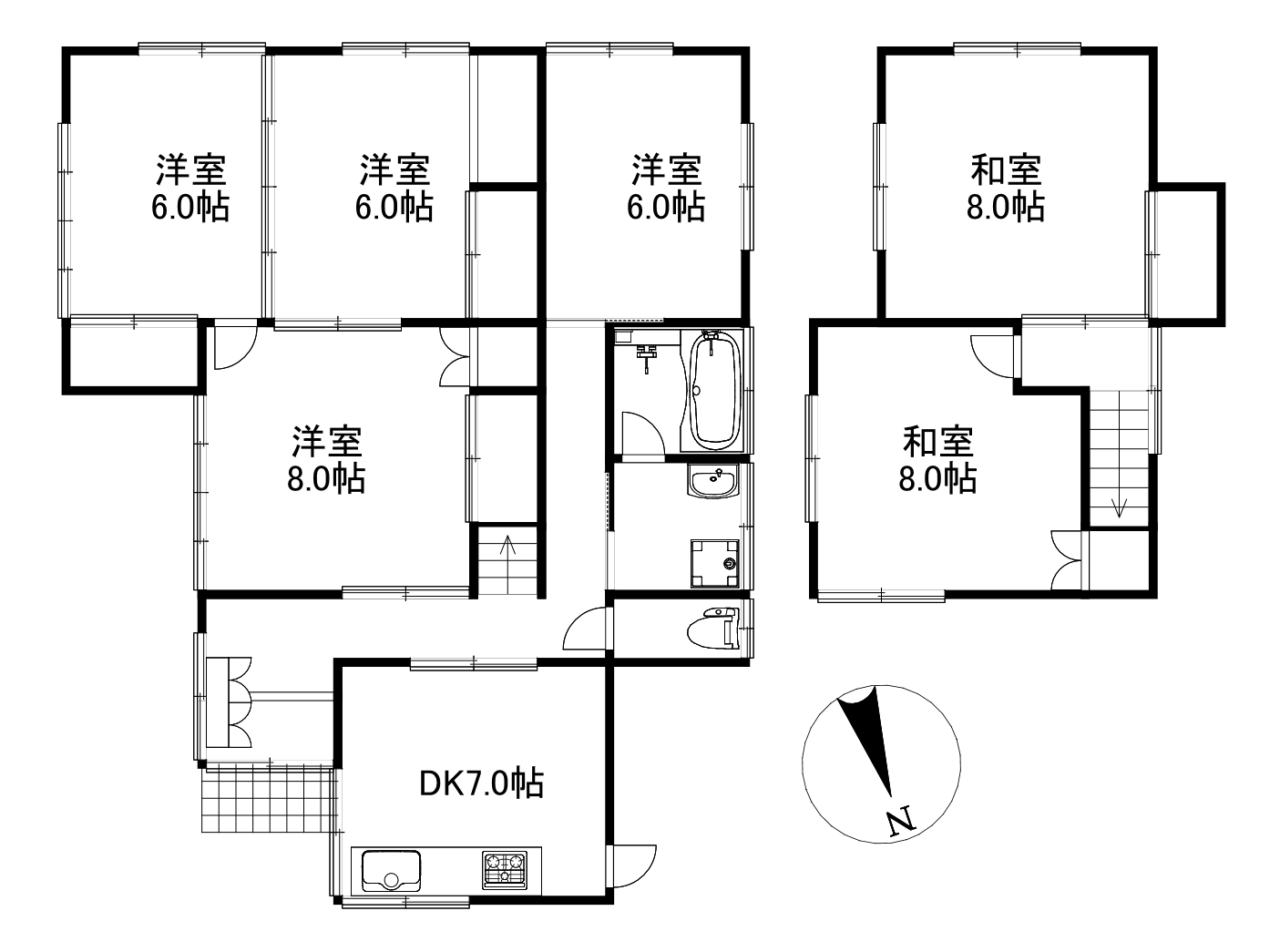 富士市久沢金森邸戸建借家