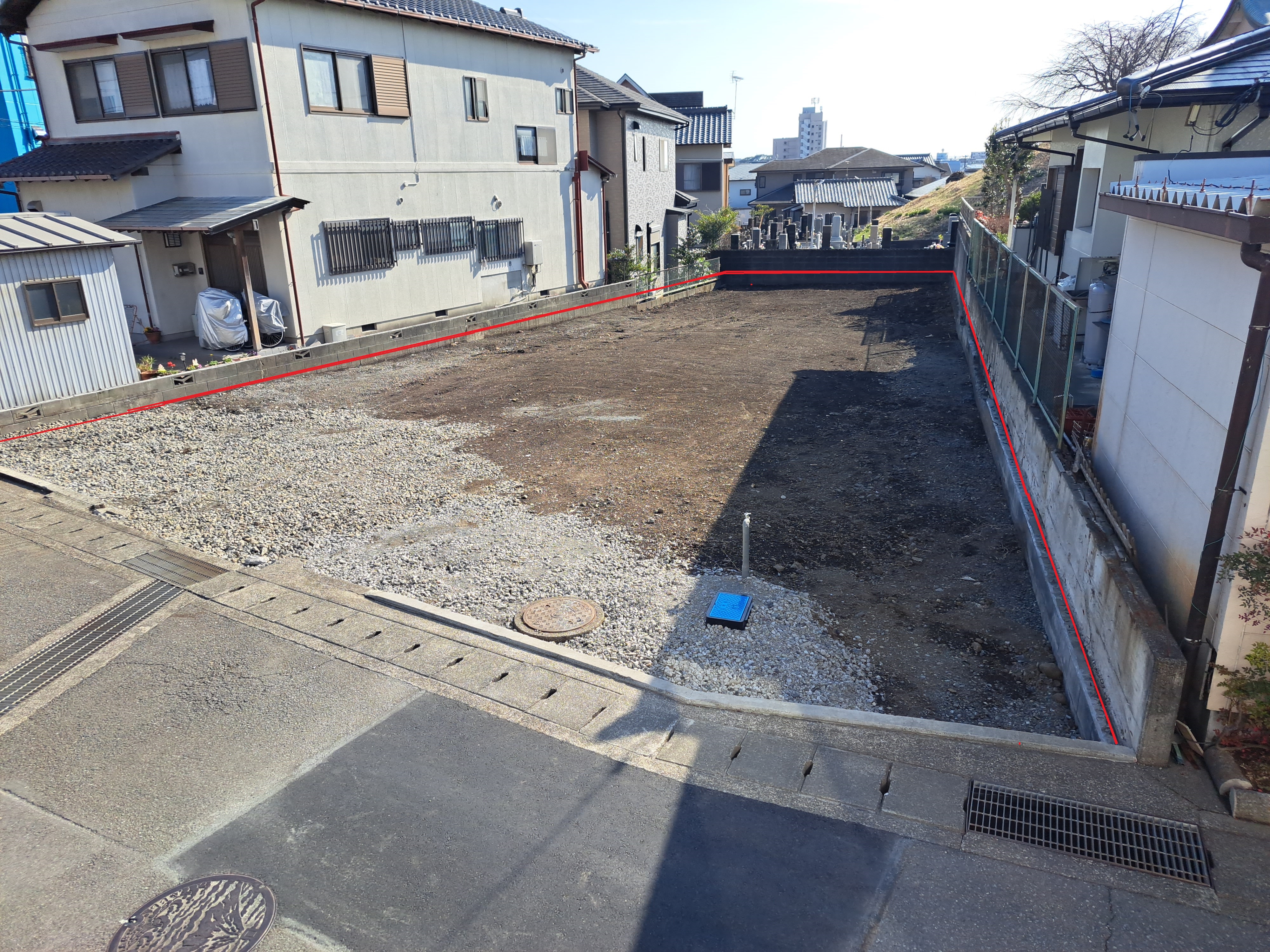 富士市伝法売土地　93.19坪