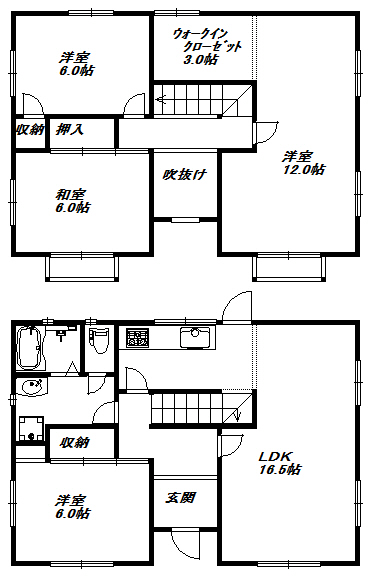 富士市厚原横道下中古住宅