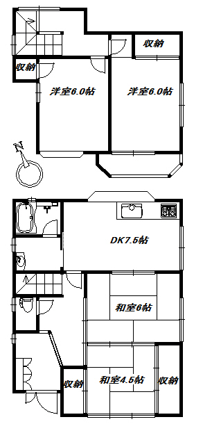 富士市五貫島中古住宅