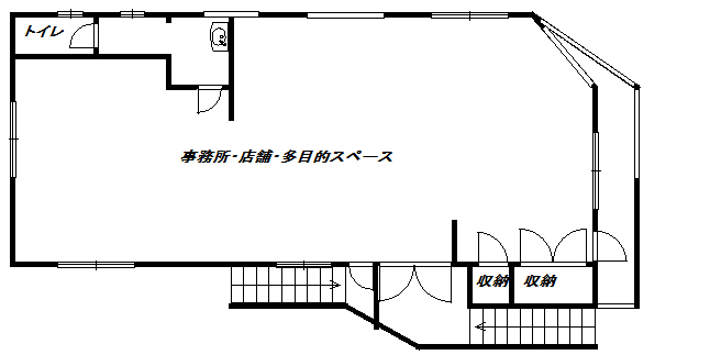 富士市役所北側複合テナント