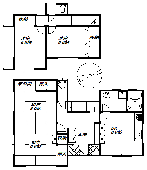 富士市宮島中古住宅