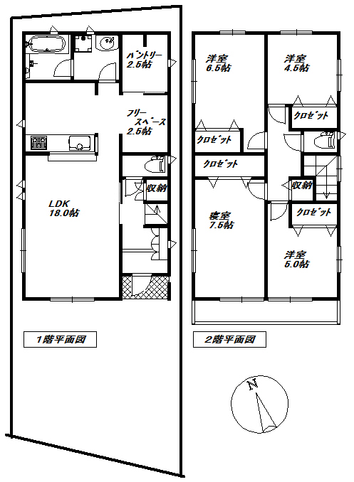 富士市伝法新築分譲住宅6-1号棟
