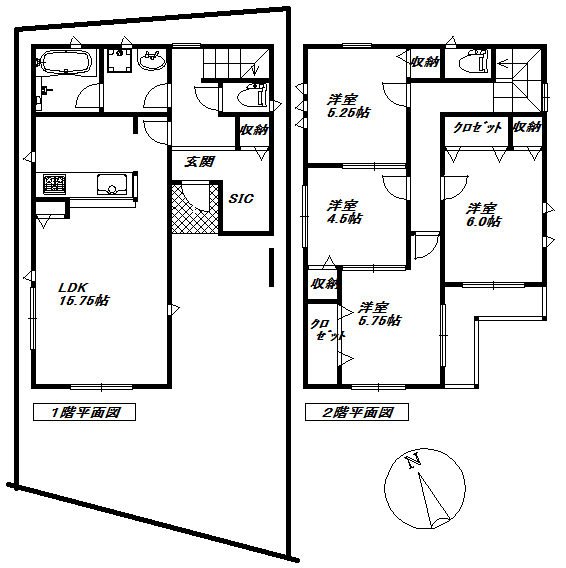 富士市伝法新築分譲住宅6-2号棟