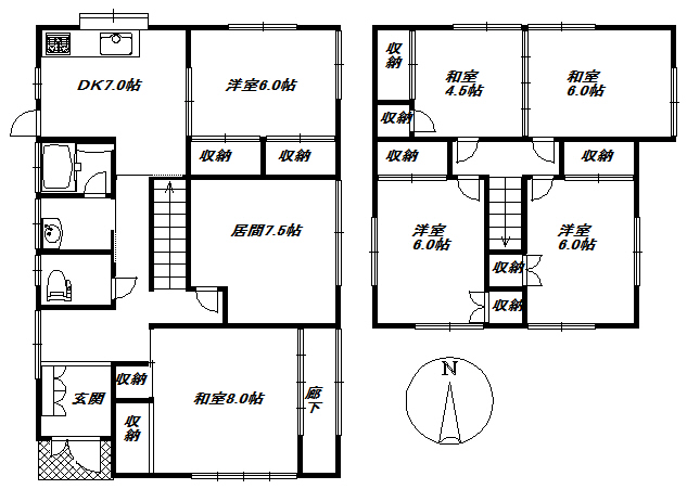 富士市松岡中古住宅No-6