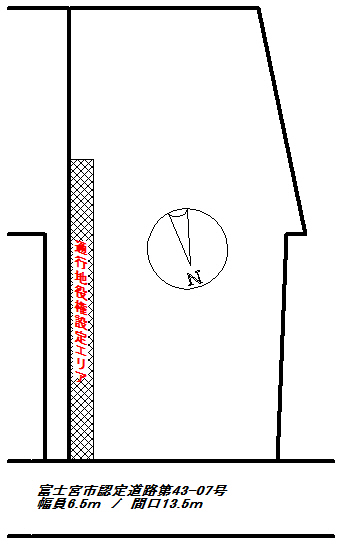 富士宮市元城町売り土地