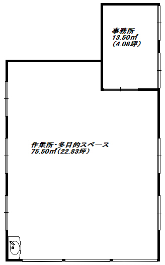 富士宮市光町貸し倉庫・作業所