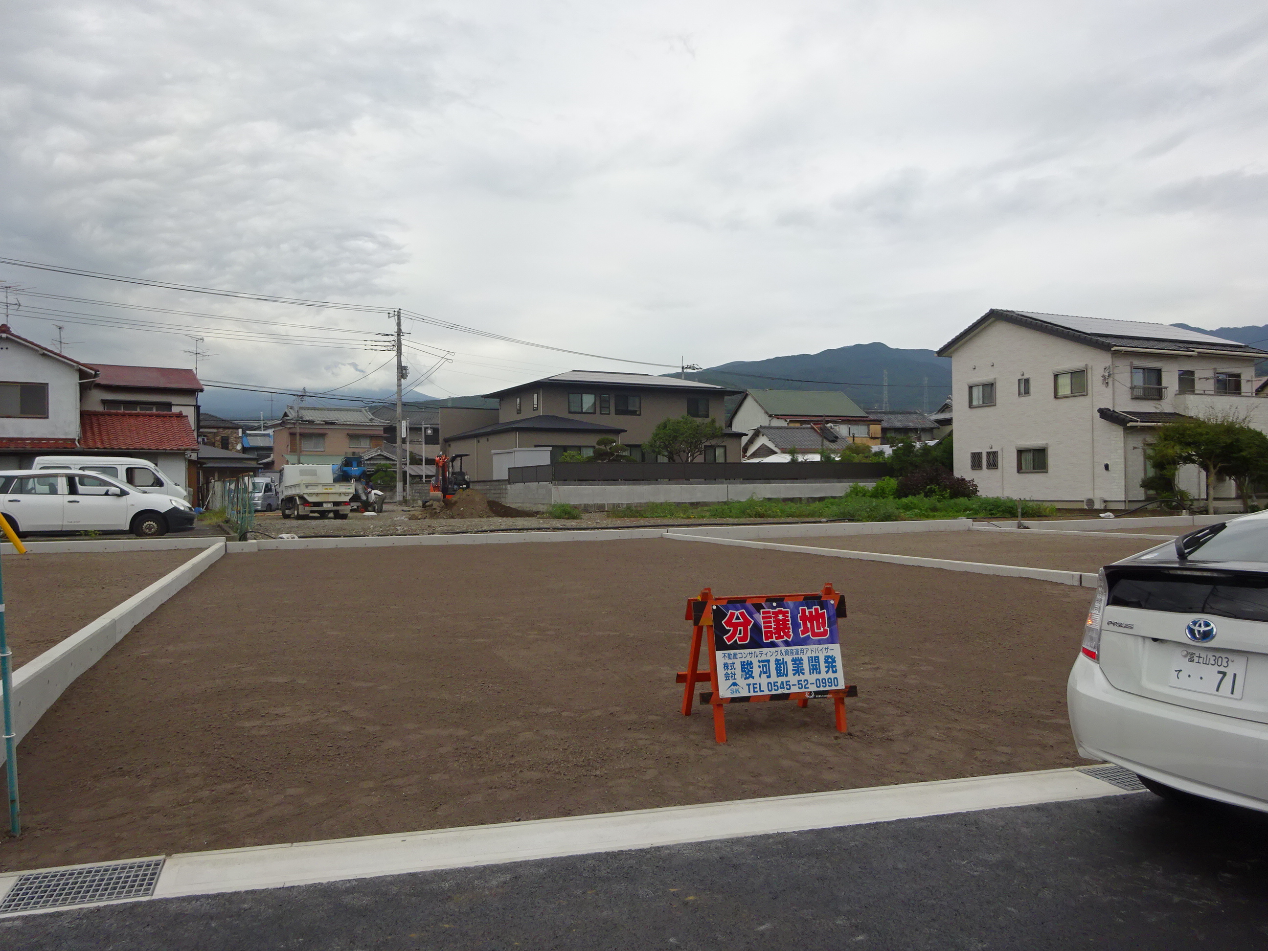 富士市富士岡分譲地全4区画