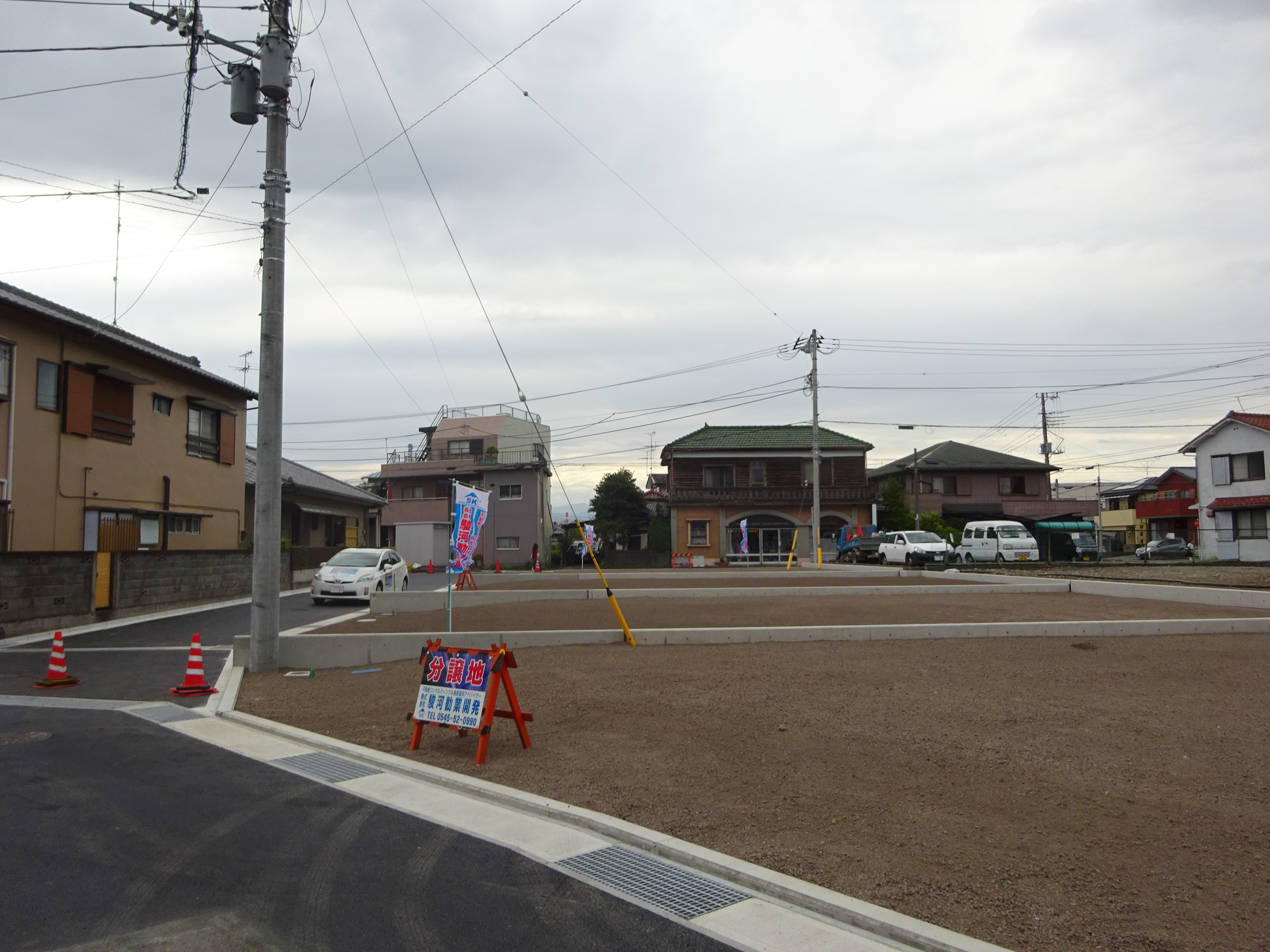 富士市富士岡分譲地全4区画