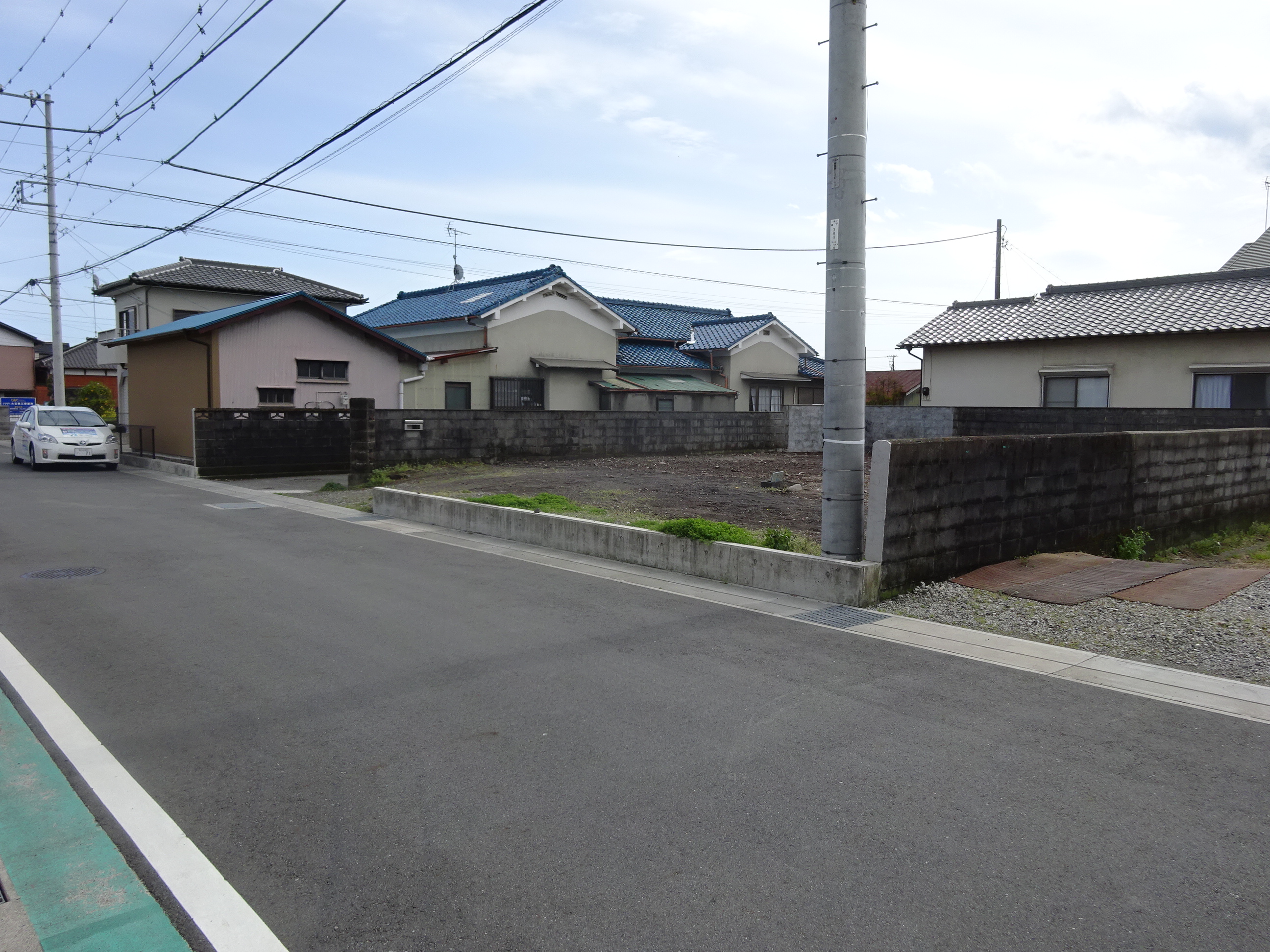 富士市五貫島東南角地売り土地