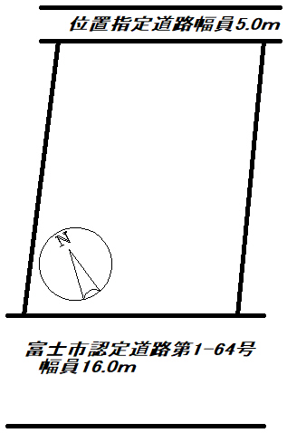 富士市伝法売り土地