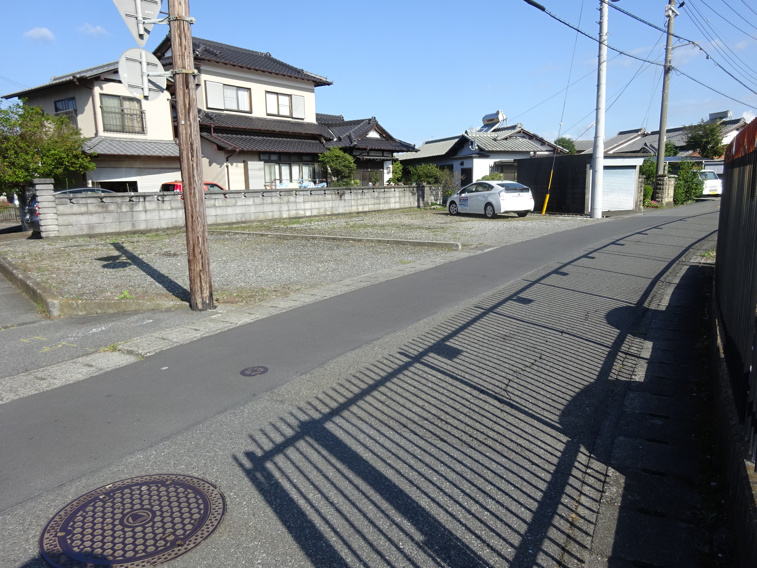 富士市宮島東南角地売り土地