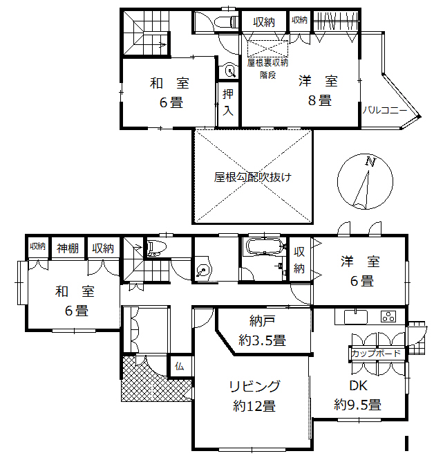 富士宮市大中里中古住宅