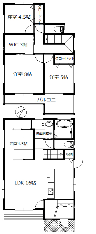 富士市南松野築浅中古住宅