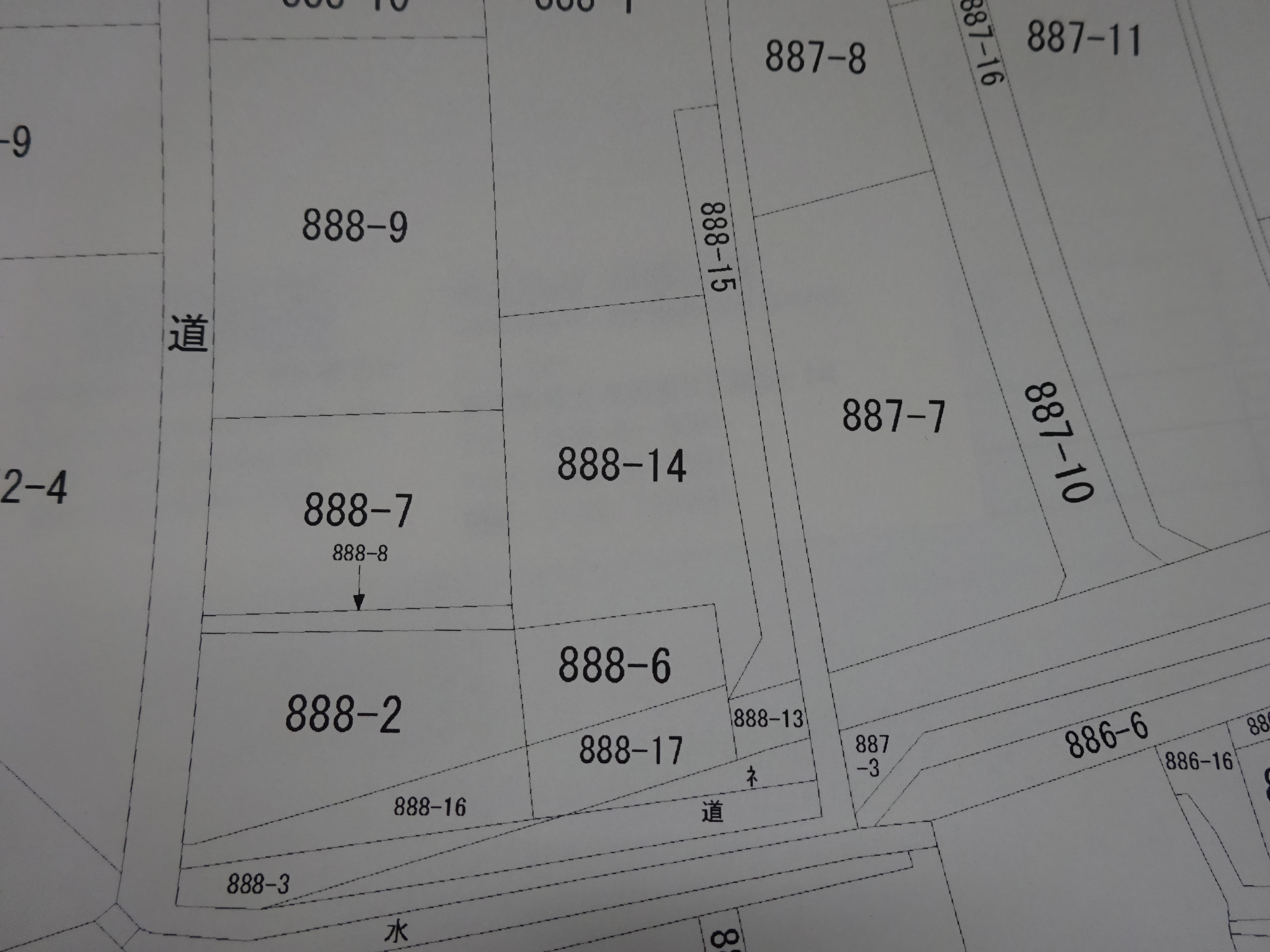 富士市松岡古小屋付き売り土地