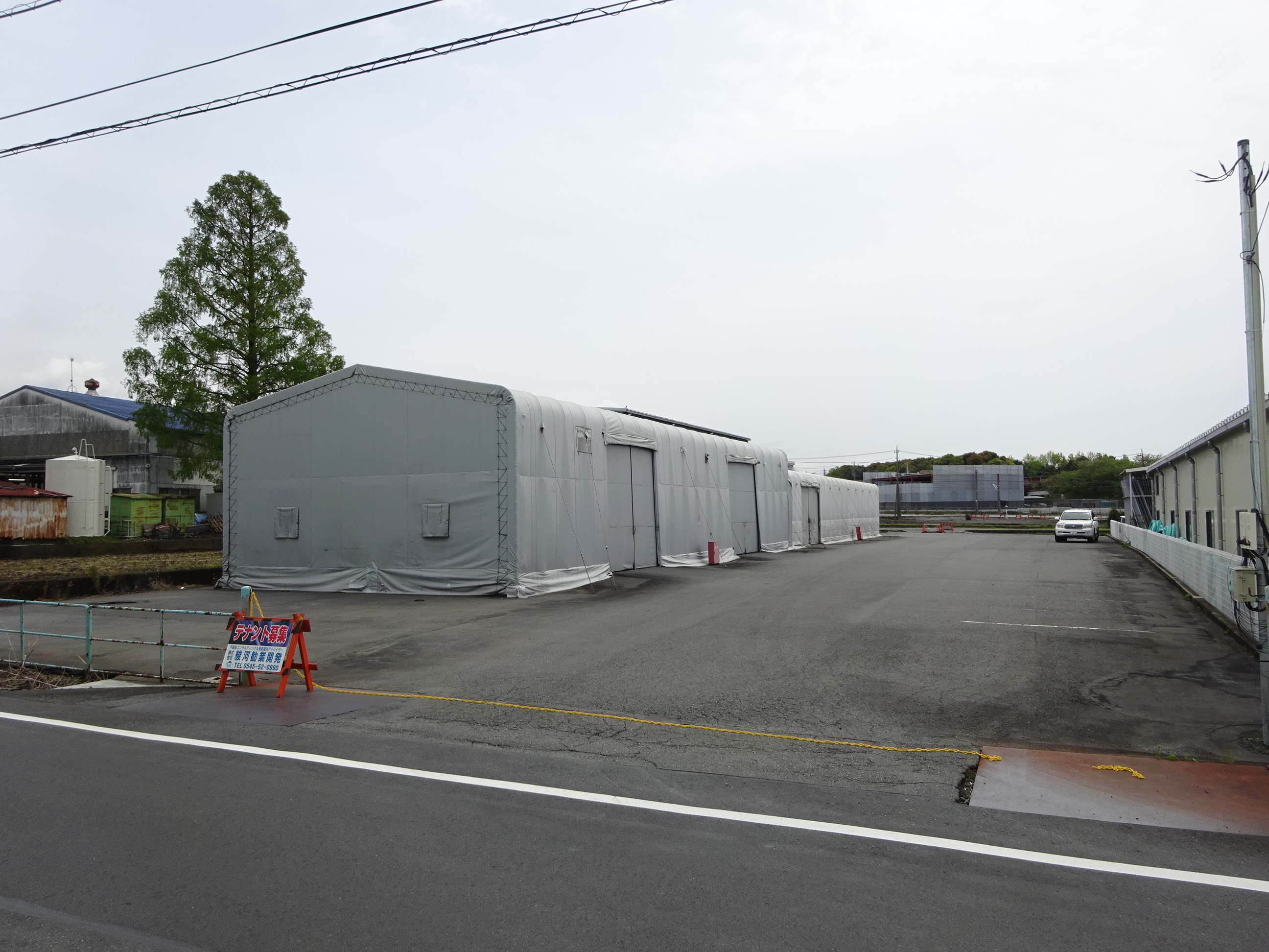 富士市厚原スルガテント倉庫
