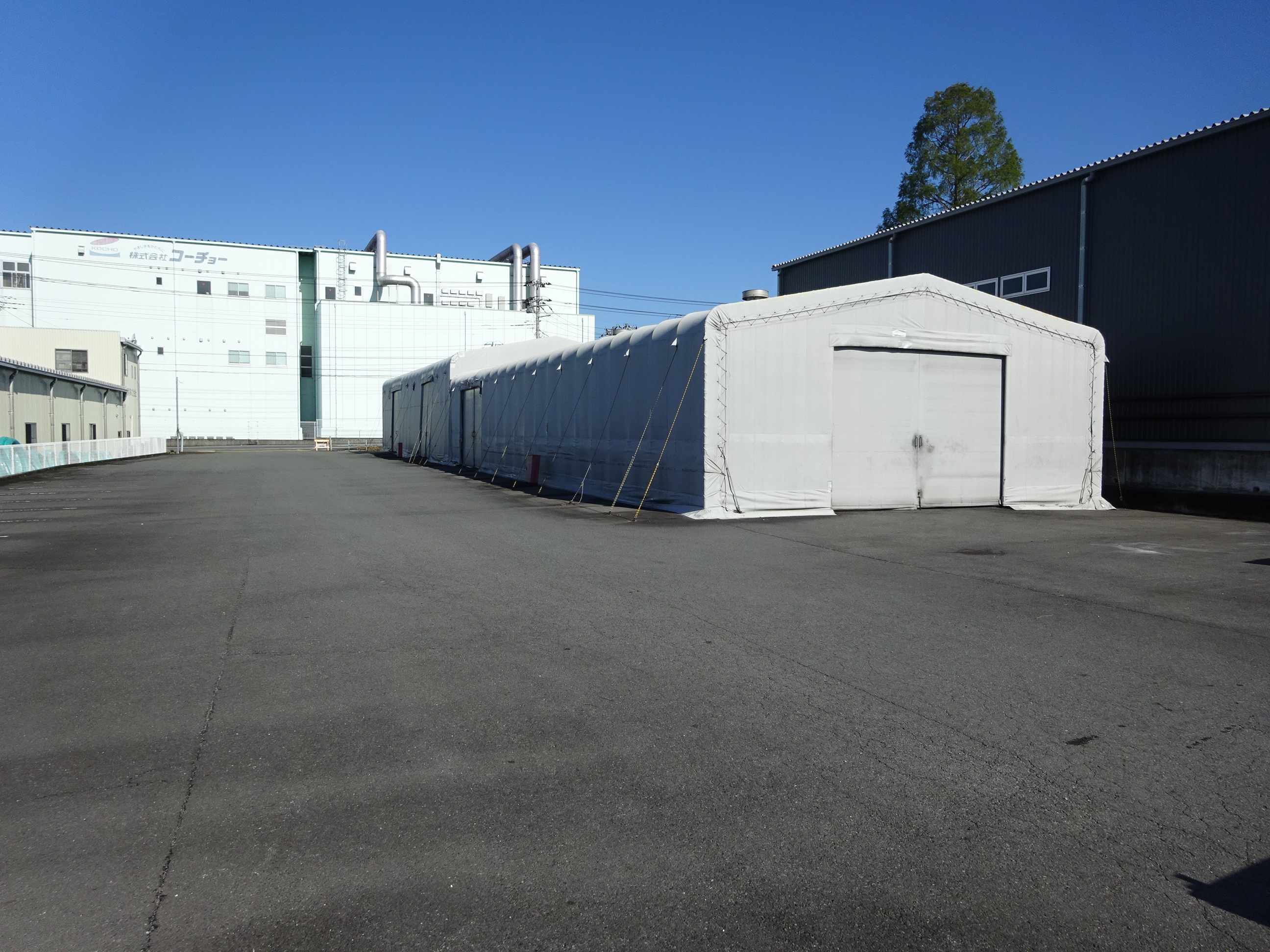 富士市厚原スルガテント倉庫