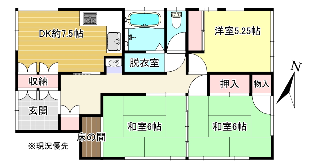 富士宮市山宮中古住宅