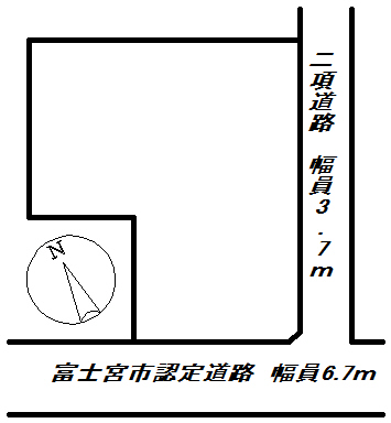 富士宮市宝町土地