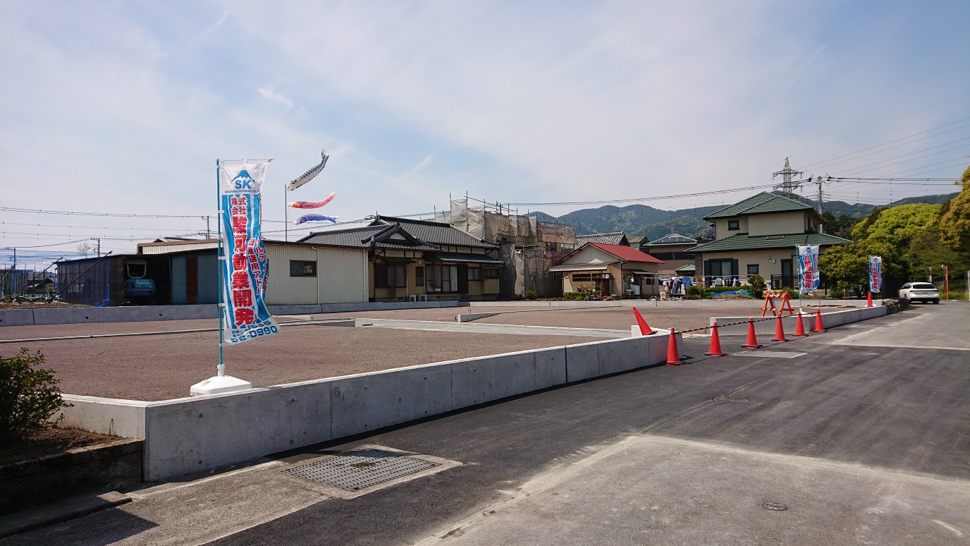富士市松岡分譲地4区画