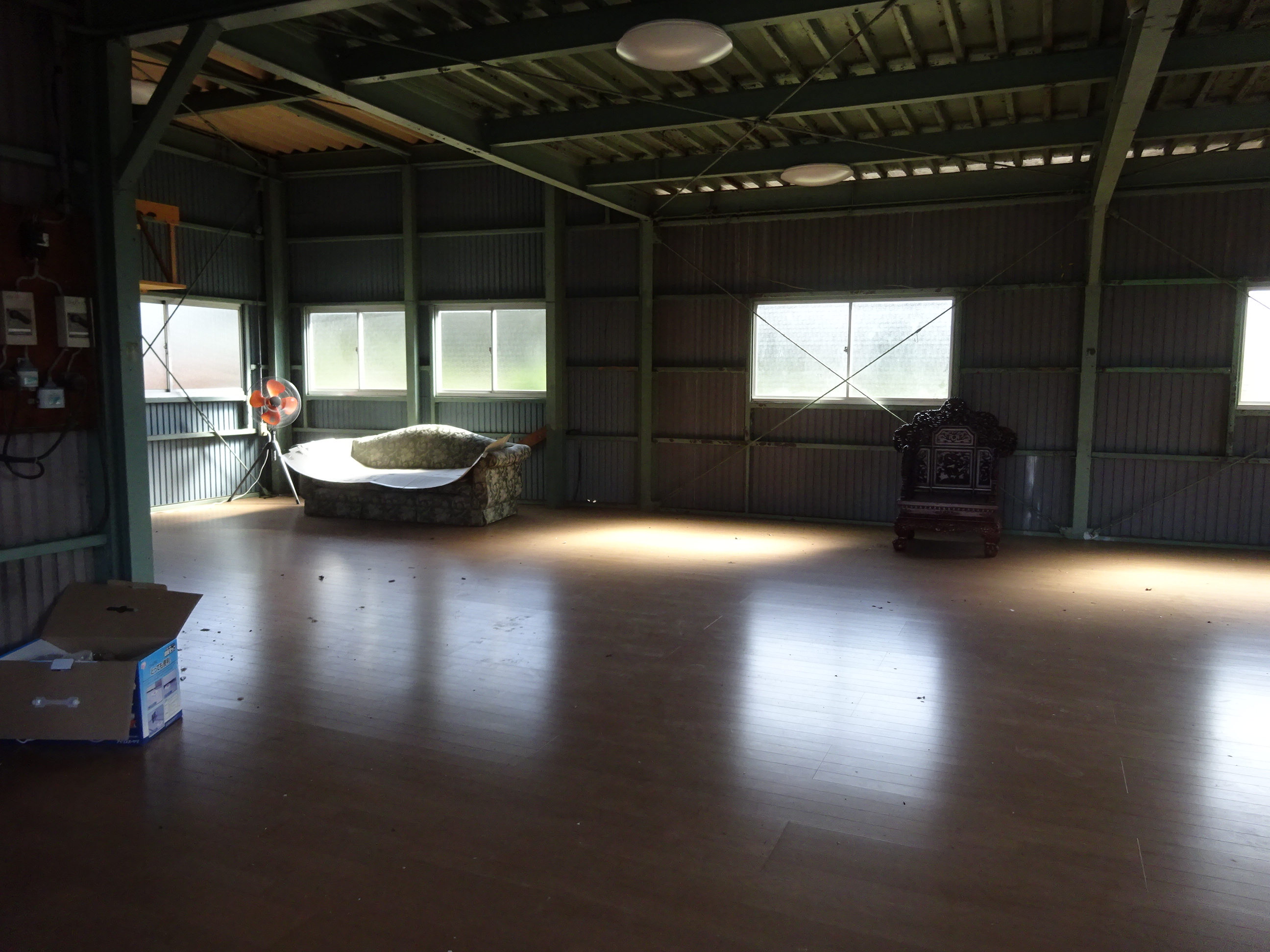 富士宮市杉田戸建て借家・作業所ガレージ付き