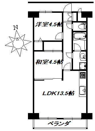 富士市中島ダイアパレス107号室