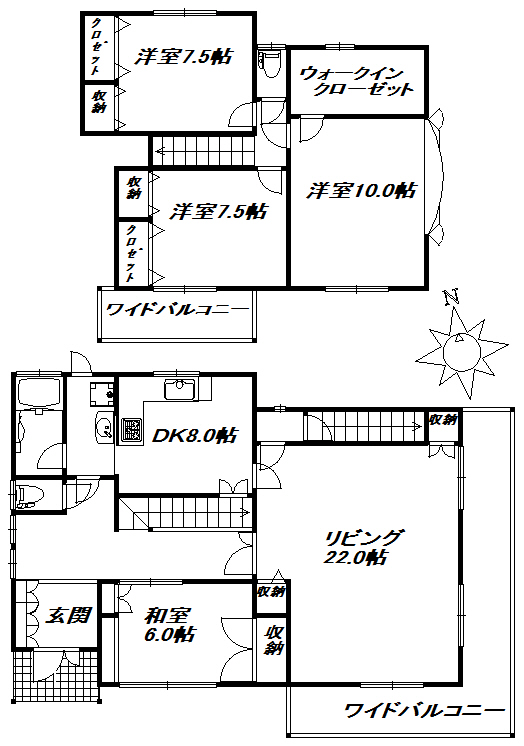 富士宮市大中里中古住宅