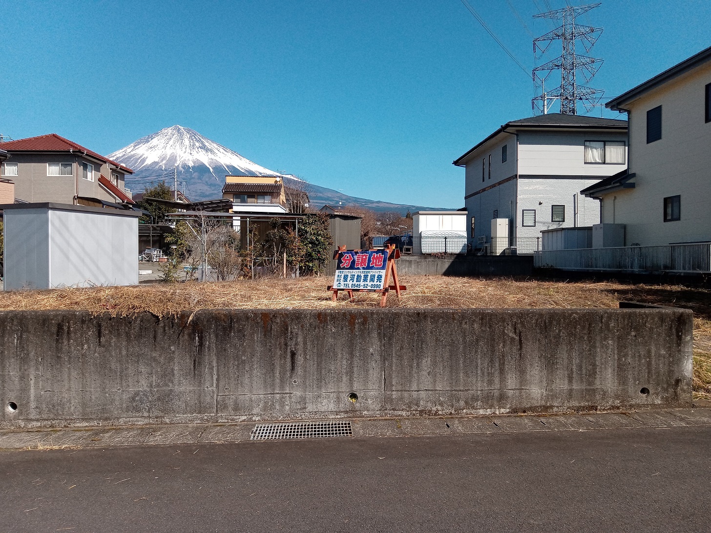 富士宮市万野原新田売り土地