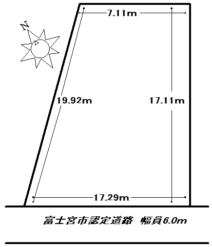 富士宮市万野原新田売り土地