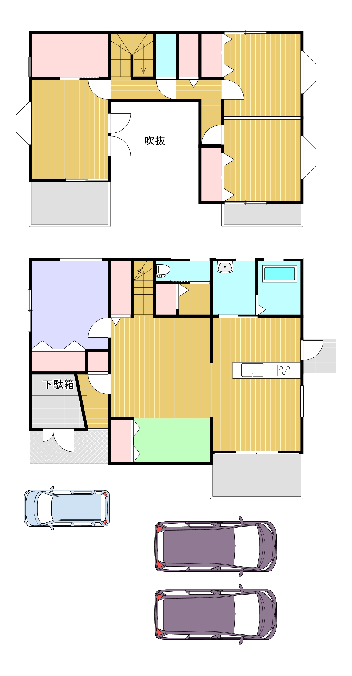富士宮市源道寺町戸建賃貸物件