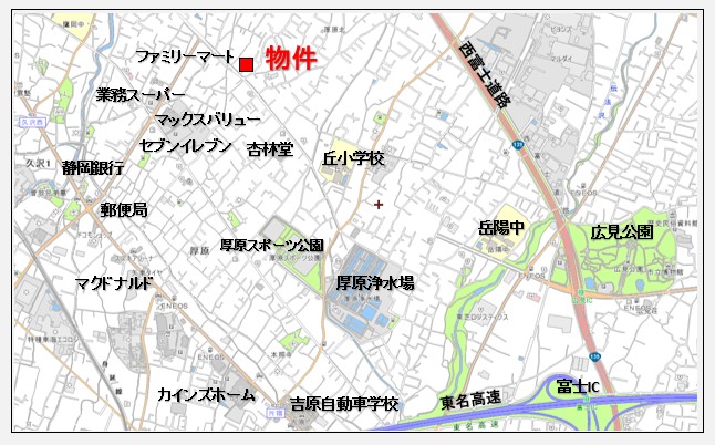 富士市厚原中古住宅