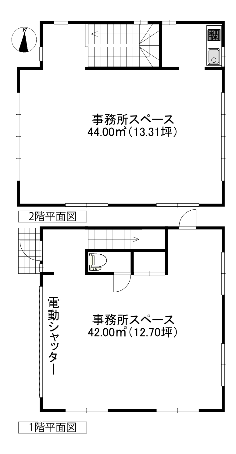 富士市久沢スルガ賃貸事務所・倉庫・居宅