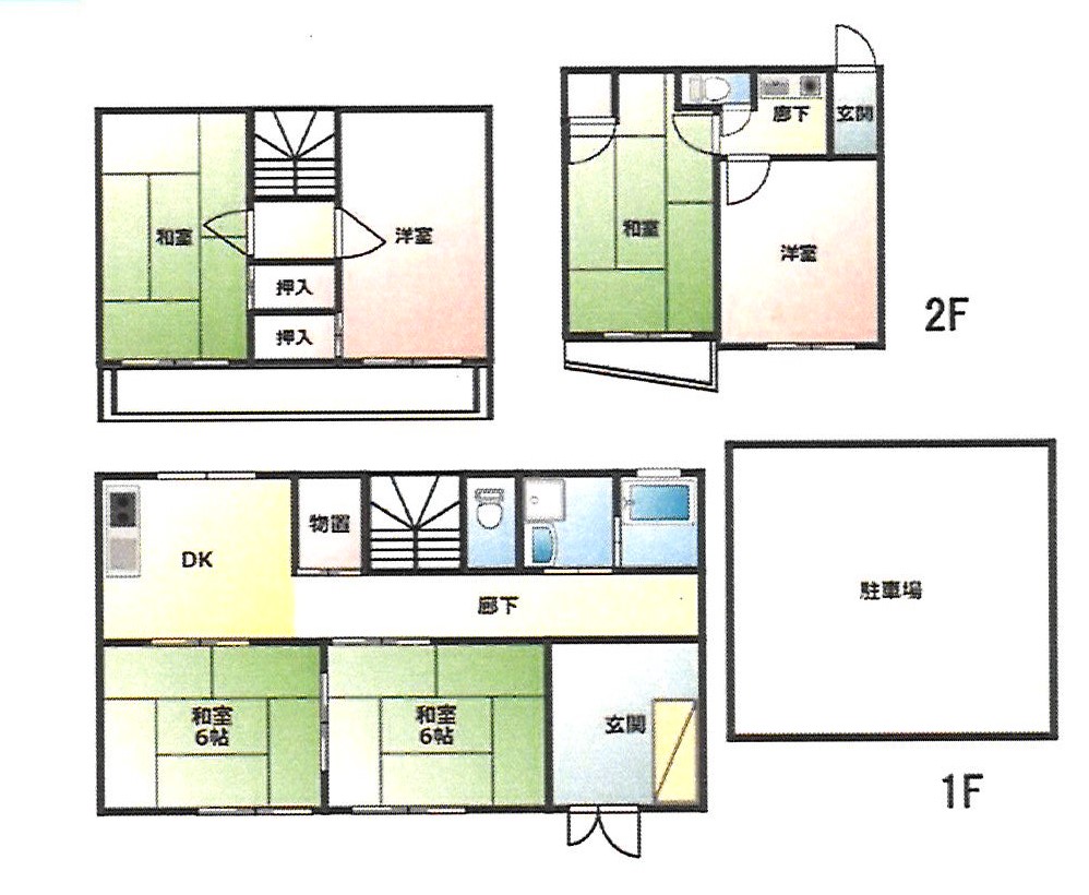富士市伝法、インナーガレージ中古住宅登場です
