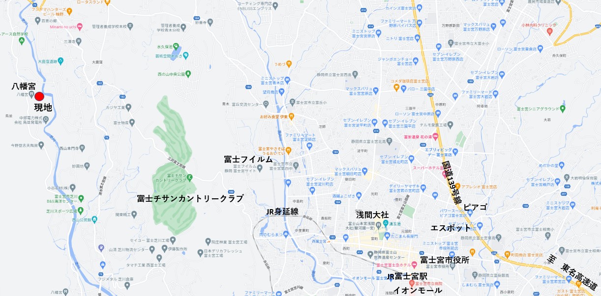 富士宮市鳥並土地