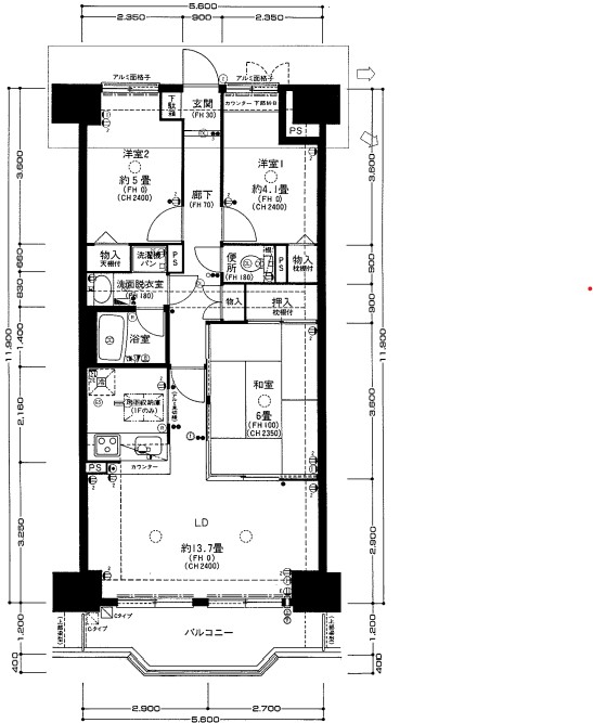 エンゼルハイム吉原　6階