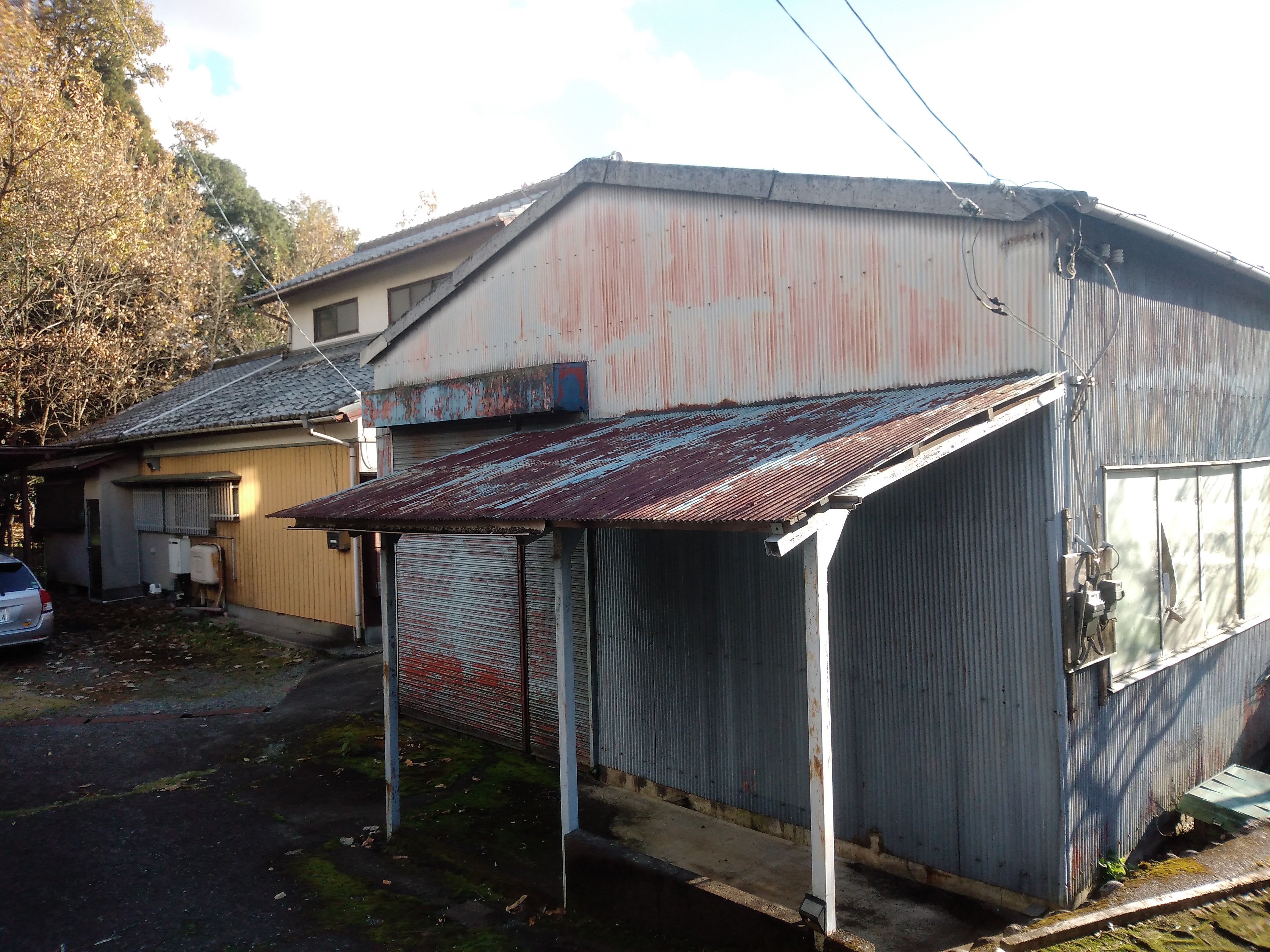 富士市天間住居兼倉庫中古住宅